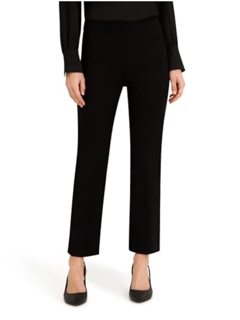 Anne Klein Hollywood Slim Leg Pull-On Ankle Pant